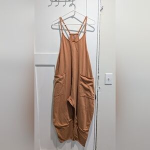 Free People Hot Shot Onesie in Toasted Coconut